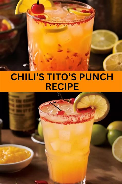 Titos Punch Chilis Recipe